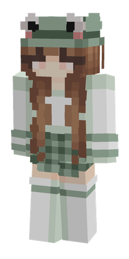 Green skin: body, front render