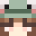 Green skin: face render