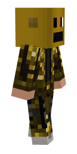 Black skin: body, right side render