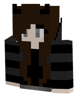 Black skin: bust render