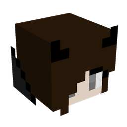 Black skin: head render