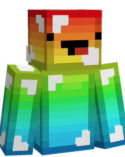Blue skin: bust render