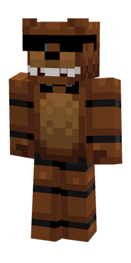 Black skin: body, front render