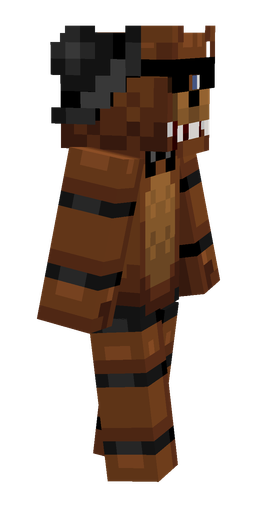 Black skin: body, right side render