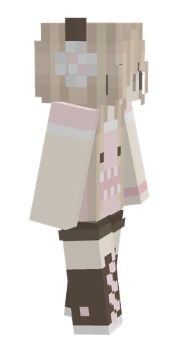 Brown skin: body, right side render