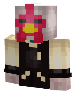 Black skin: bust render