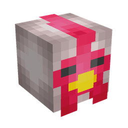 Black skin: head render