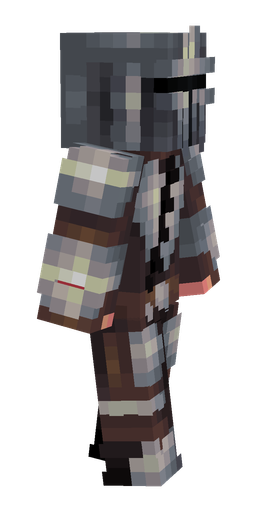 Black skin: body, right side render