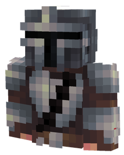 Black skin: bust render