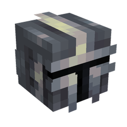 Black skin: head render