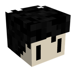 Black skin: head render