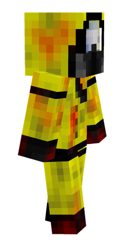 Black skin: body, right side render