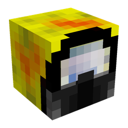 Black skin: head render