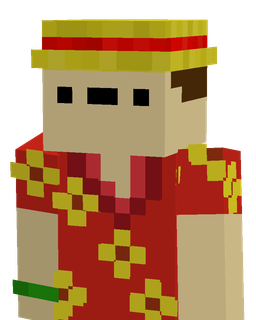 Orange skin: bust render