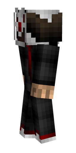 Black skin: body, left side render