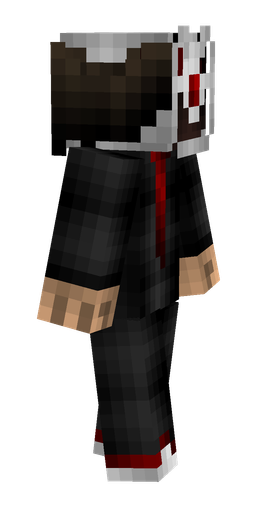 Black skin: body, right side render