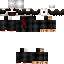 Black skin: raw texture render