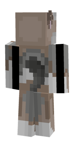Classic skin: body, back render