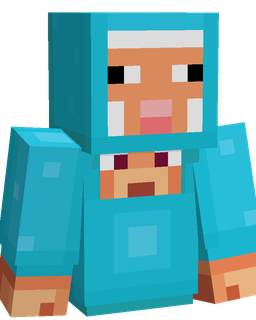 Blue skin: bust render