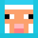 Blue skin: face render