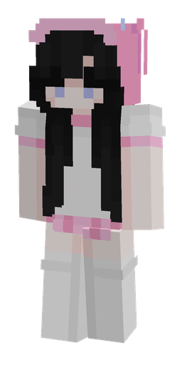 Black skin: body, front render