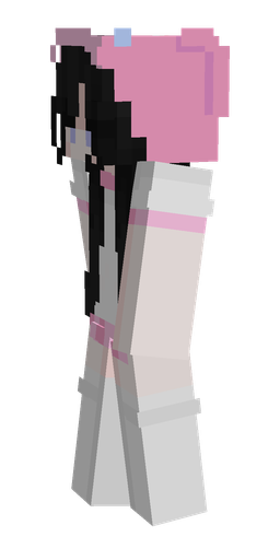 Black skin: body, left side render
