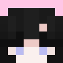 Black skin: face render