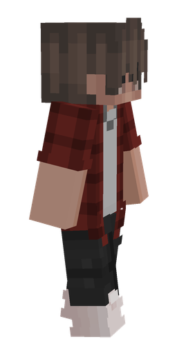 Black skin: body, right side render