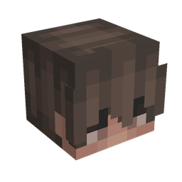 Black skin: head render