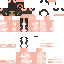 Black skin: raw texture render
