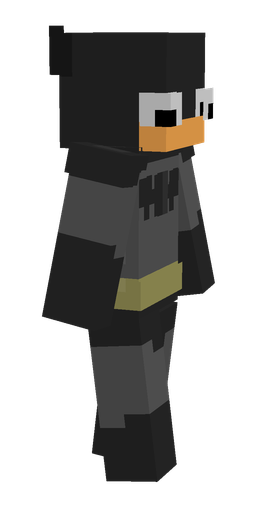 Black skin: body, right side render