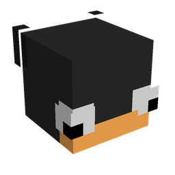 Black skin: head render