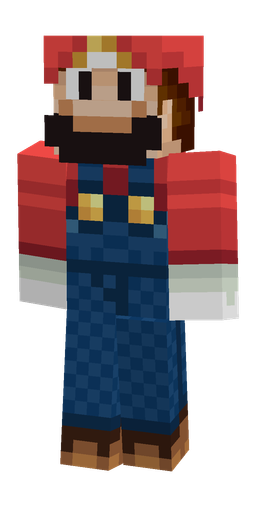 Blue skin: body, front render