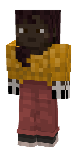 Black skin: body, front render