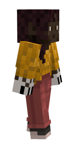 Black skin: body, right side render