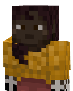 Black skin: bust render
