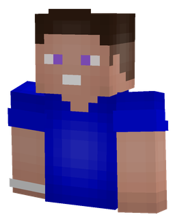 Blue skin: bust render