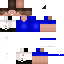 Blue skin: raw texture render