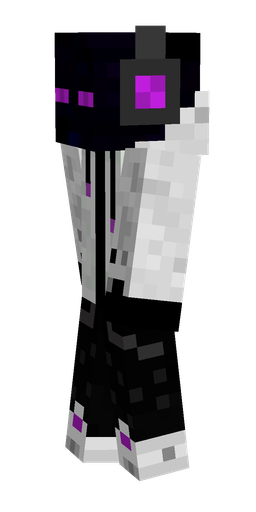Black skin: body, left side render