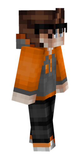 Black skin: body, right side render