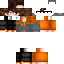 Black skin: raw texture render