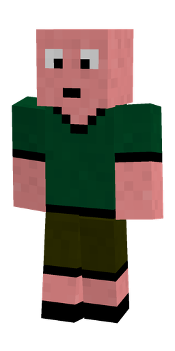 Black skin: body, front render