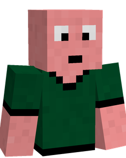 Black skin: bust render