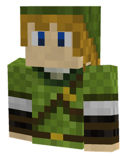 Brown skin: bust render