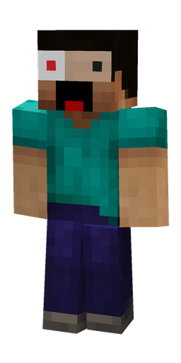 Black skin: body, front render