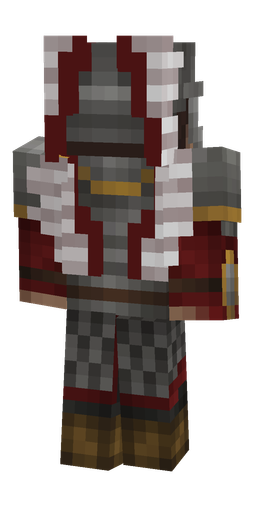 Black skin: body, back render