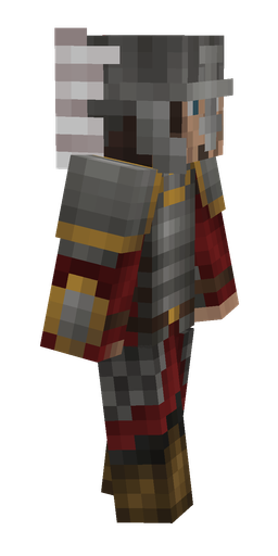 Black skin: body, right side render