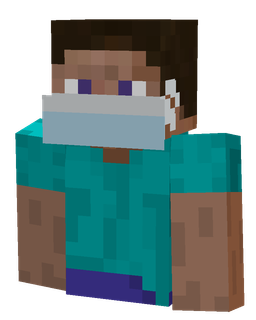 Blue skin: bust render