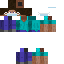 Blue skin: raw texture render