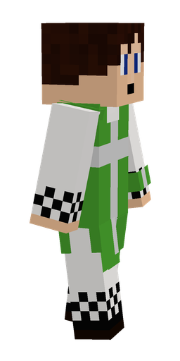 Black skin: body, right side render